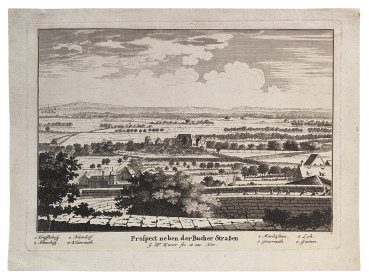 Georg Wolfgang Knorr, Pospect neben der Bucherstraße