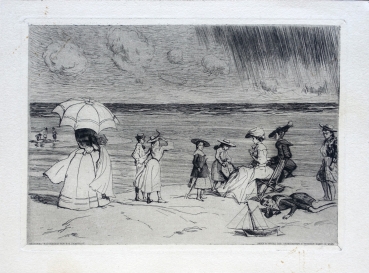 Pierre-Georges Jeanniot, On the Beach
