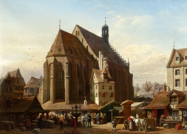 Albert Schwendy, Frauenkirche in Nürnberg