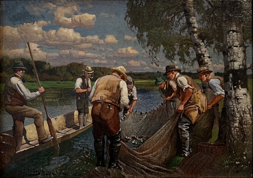 Johann Carl Kehr, Beim Fischen