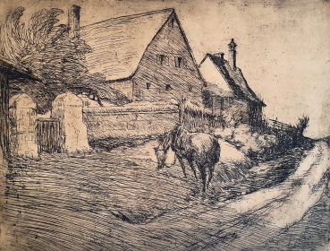 Hermann Fischer, Grazing Horse