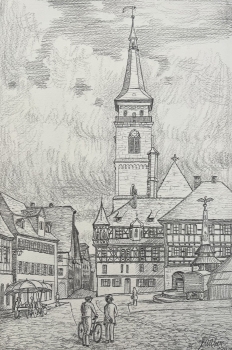 Laaber, Marktplatz von Schwabach