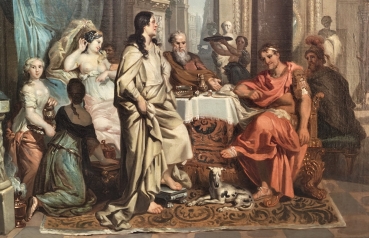 Cleopatra's Banquet with Mark Antony