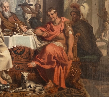 Cleopatra's Banquet with Mark Antony