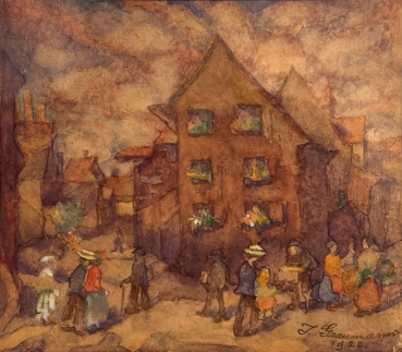 Julius Graumann, Straßenszene
