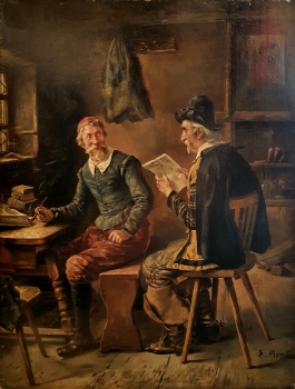 Eduard Merk, Delivery of a Message