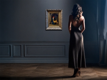 Carl Rudolf Huber, Portrait of an Egyptian