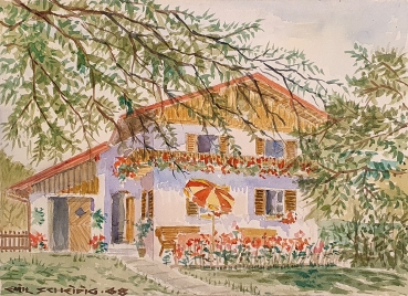 Emil Scheidig, Haus Raitmeier in Kühnhausen am Waginger See