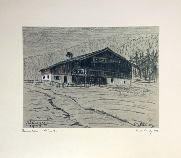 Emil Scheidig, Farmhouse in Schliersee