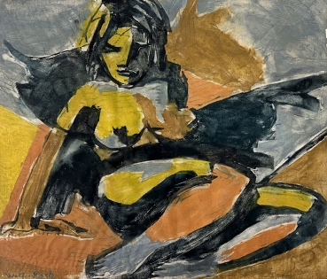Lotte Wolf-Koch, Liegender Frauenakt