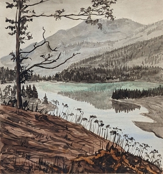 Emil Scheidig, Lake Spitzing