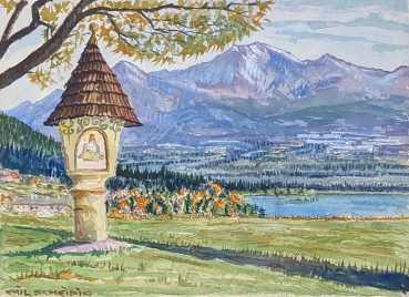 Emil Scheidig, Landscape with Lake