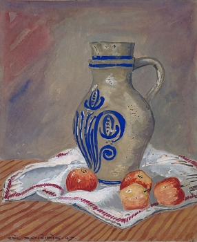Emil Scheidig, Still Life with Vase