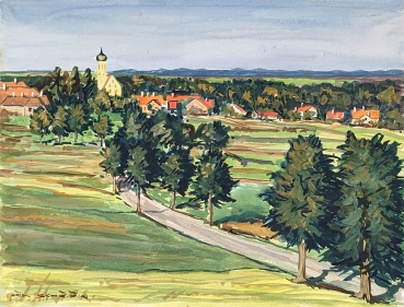 Emil Scheidig, Beuerberg in the Loisach Valley