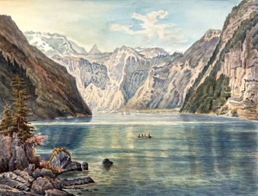 Unknown, The Königssee near Berchtesgaden