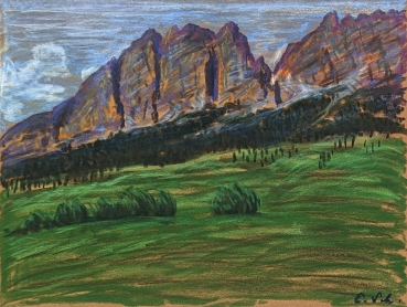 Emil Scheidig, Bei Cortina d’Ampezzo - Verso Pomagagnon