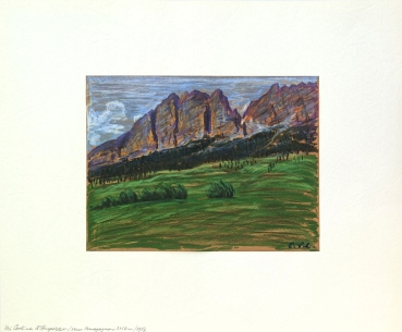 Emil Scheidig, Bei Cortina d’Ampezzo - Verso Pomagagnon
