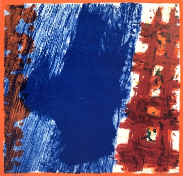 Gerhard Wendland, Blaue Mitte & Flächen