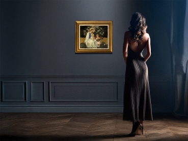 Preview: Rudolf Schiestl, Maria mit Kind