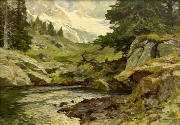 Edward Harrison Compton, Mountain Lake