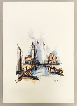 Tugomir Huberger, Südlicher Hafen