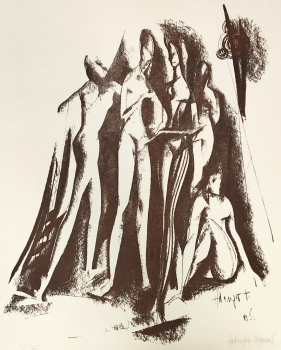 Preview: Tugomir Huberger, Five Female Nudes print