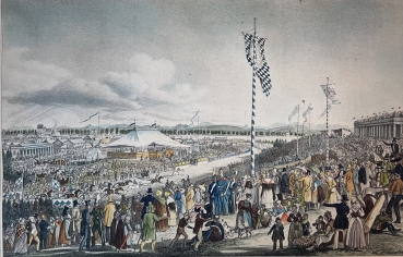 Gustav Kraus, Horse racing at the Agricultural October Festival in Munich