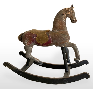 Biedermeier rocking horse