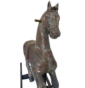 Biedermeier rocking horse