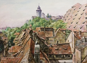 Becker Roland, Nuremberg, view of the castle