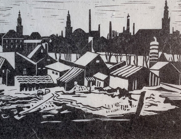 Otto Grau, Erlangen from north