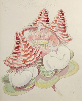 Tilde Eisgruber, children's book illustration (original artwork)
