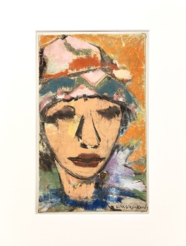 Lotte Wolf-Koch, Woman with Hat