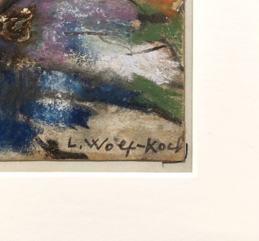 Preview: Lotte Wolf-Koch, Frau mit Hut