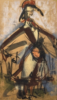 Lotte Wolf-Koch, Two children in costume