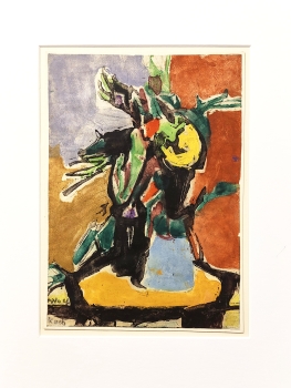 Lotte Wolf-Koch, Abstract floral still life