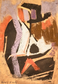Lotte Wolf-Koch, Abstract painting