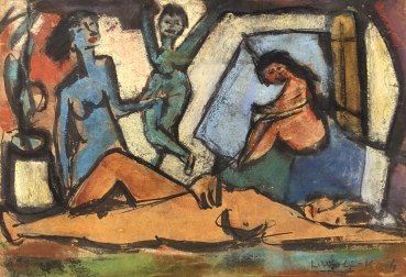 Lotte Wolf-Koch, Porträt zweier Personen