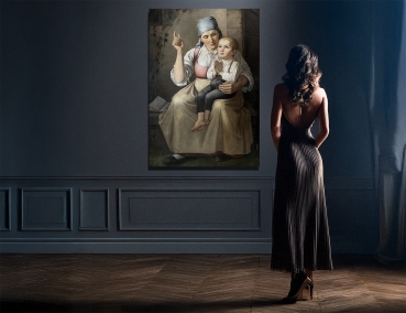 Preview: Fidelis Schabet, Little Boy Praying (1836)