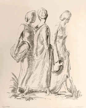 Andreas Paul Weber, the spring walk
