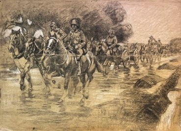 Andreas Bach, Militärkonvoi 1916