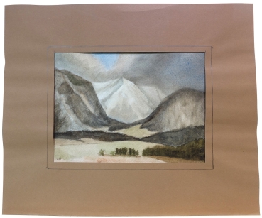 Preview: Hans Peter Zitzmann, Berglandschaft