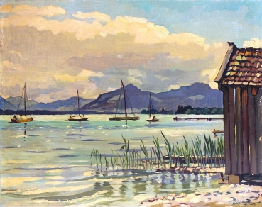 Karl Seubert, Chiemsee bei Gollenshausen