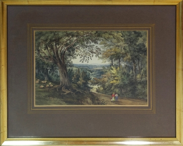 Unbekannt, Der Waldspaziergang