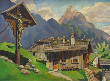 Karl Seubert, Bergbauernhof Gerstruben, Obersdorf