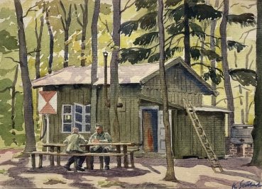 Karl Seubert, Field guard