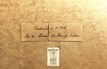 Friedrich Perlberg, Mondnacht in der Wüste