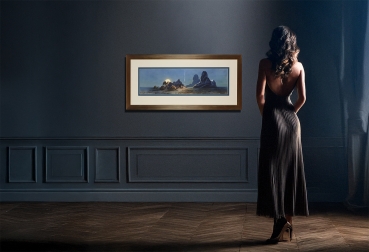 Friedrich Perlberg, Mondnacht in der Wüste