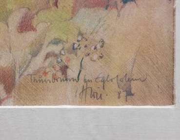 Hans Wiedemann, Thuisbrunn bei Egloffstein