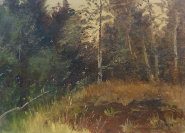Munch, Waldlandschaft